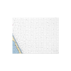 Honest John's Fish Camp (Melbourne, FL) NOAA Chart Jigsaw Puzzle