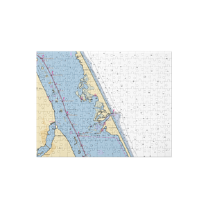 BG Bayside Marina (Sebastian, FL) NOAA Chart Jigsaw Puzzle