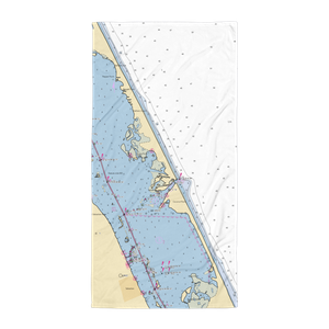 BG Bayside Marina (Sebastian, FL) NOAA Chart Towel