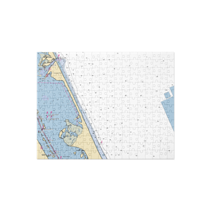 Sebastian Saltwater Marina and Lodge (Sebastian, FL) NOAA Chart Jigsaw Puzzle