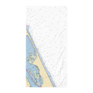 Sebastian Saltwater Marina and Lodge (Sebastian, FL) NOAA Chart Towel