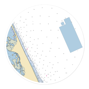 Flagship Marina (Sebastian, FL) NOAA Chart Sticker