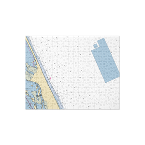 Sportsman Lodge Motel (Sebastian, FL) NOAA Chart Jigsaw Puzzle