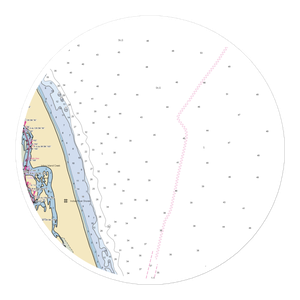 Jone's Fruit Dock (Vero Beach, FL) NOAA Chart Sticker