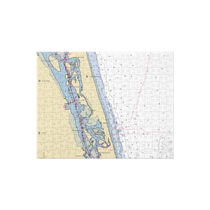 Loggerhead Marina at Vero Beach (Vero Beach, FL) NOAA Chart Jigsaw Puzzle