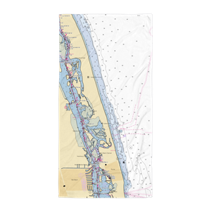 Loggerhead Marina at Vero Beach (Vero Beach, FL) NOAA Chart Towel