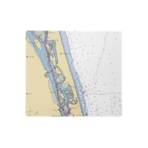 Loggerhead Marina at Vero Beach (Vero Beach, FL) NOAA Chart  Gaming Mouse Pad