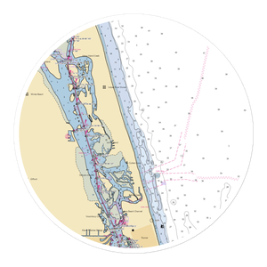 Loggerhead Marina at Vero Beach (Vero Beach, FL) NOAA Chart Sticker