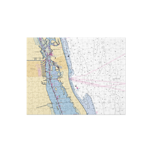 Quail Valley River Club (Vero Beach, FL) NOAA Chart Jigsaw Puzzle