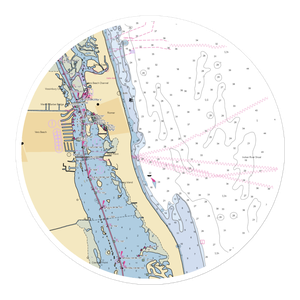 Quail Valley River Club (Vero Beach, FL) NOAA Chart Sticker