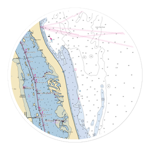 The Moorings Yacht & Country Club (Vero Beach, FL) NOAA Chart Sticker