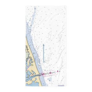 Village Marina (Fort Pierce, FL) NOAA Chart Towel