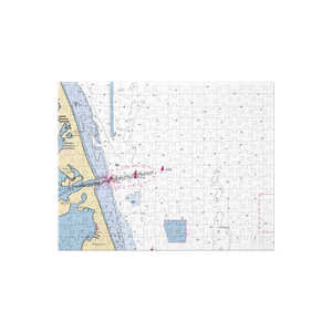 Blue Harbor Marina (Fort Pierce, FL) NOAA Chart Jigsaw Puzzle