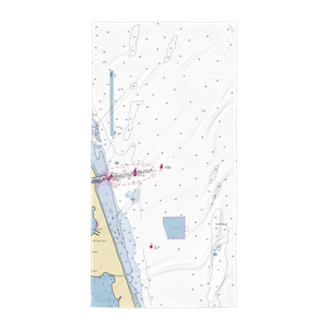 Blue Harbor Marina (Fort Pierce, FL) NOAA Chart Towel