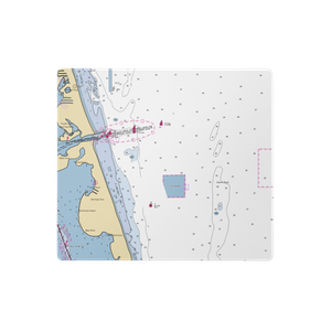 Cracker Boy Boat Works (Fort Pierce, FL) NOAA Chart  Gaming Mouse Pad