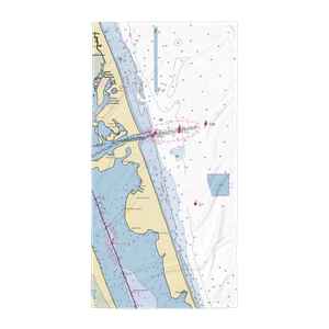 Pelican Yacht Club (Fort Pierce, FL) NOAA Chart Towel