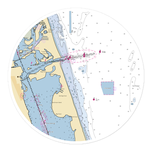 Pelican Yacht Club (Fort Pierce, FL) NOAA Chart Sticker