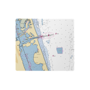 Fort Pierce Inlet Marina (Fort Pierce, FL) NOAA Chart  Gaming Mouse Pad