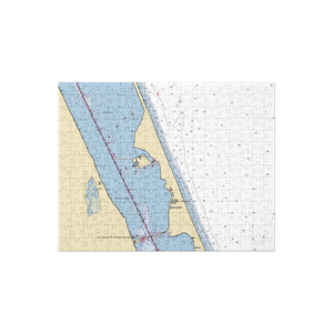 Nettles Island Marina (Jensen Beach, FL) NOAA Chart Jigsaw Puzzle