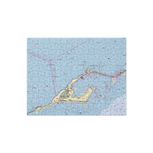 Sea Bird Marina (Long Key, FL) NOAA Chart Jigsaw Puzzle