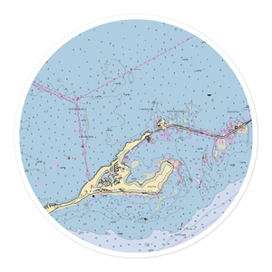 Sea Bird Marina (Long Key, FL) NOAA Chart Sticker