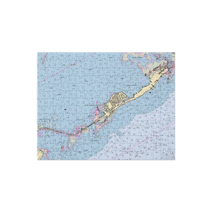 Caloosa Cove Marina (Long Key, FL) NOAA Chart Jigsaw Puzzle