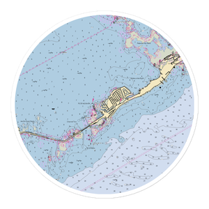 Sandy Cove Marine Sales (Islamorada, FL) NOAA Chart Sticker