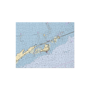 Hawks Cay Resort & Marina (Key Colony Beach, FL) NOAA Chart Jigsaw Puzzle