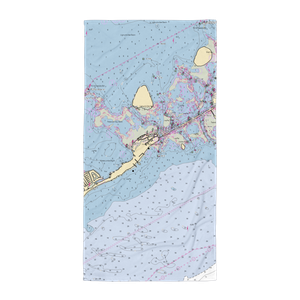 Robbie's Marina (Islamorada, FL) NOAA Chart Towel