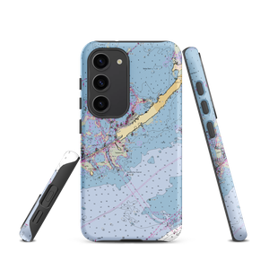 Amara Cay Resort Dock (Islamorada, FL) NOAA Chart Samsung Phone Case