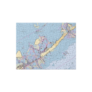 La Siesta Marina (Islamorada, FL) NOAA Chart Jigsaw Puzzle