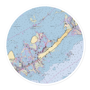 La Siesta Marina (Islamorada, FL) NOAA Chart Sticker