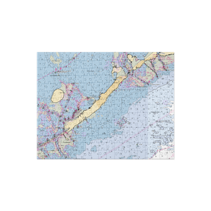 Coral Bay Marina (Islamorada, FL) NOAA Chart Jigsaw Puzzle