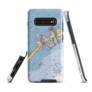 Chesapeake Beach Resort Dock (Islamorada, FL) NOAA Chart Samsung Phone Case