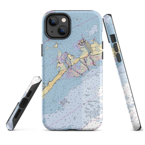 Chesapeake Beach Resort Dock (Islamorada, FL) NOAA Chart  Tough iPhone Case