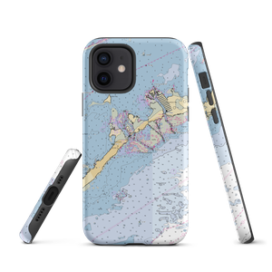 Chesapeake Beach Resort Dock (Islamorada, FL) NOAA Chart  Tough iPhone Case