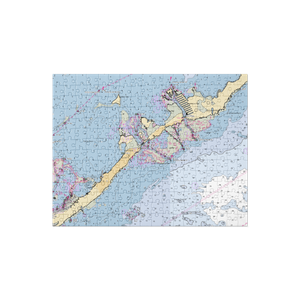 Chesapeake Beach Resort Dock (Islamorada, FL) NOAA Chart Jigsaw Puzzle