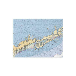 Shelter Bay Marine (Key Colony Beach, FL) NOAA Chart Jigsaw Puzzle