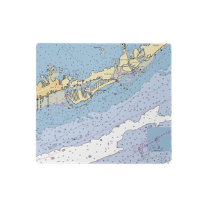 Bonefish Marina (Key Colony Beach, FL) NOAA Chart  Gaming Mouse Pad