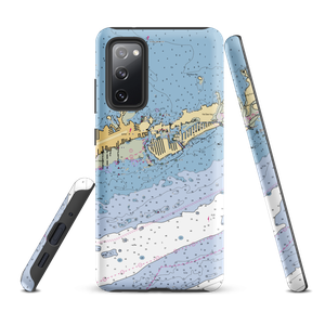 Bonefish Yacht Club Harbor (Key Colony Beach, FL) NOAA Chart Samsung Phone Case