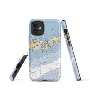 Bonefish Yacht Club Harbor (Key Colony Beach, FL) NOAA Chart  Tough iPhone Case