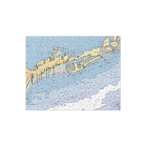 Bonefish Yacht Club Harbor (Key Colony Beach, FL) NOAA Chart Jigsaw Puzzle