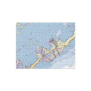 Coconut Cove Resort & Marina (Islamorada, FL) NOAA Chart Jigsaw Puzzle