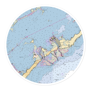 Drop Anchor Resort and Marina (Islamorada, FL) NOAA Chart Sticker