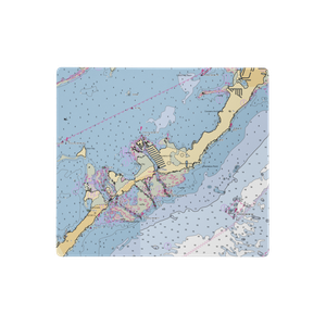 Islamorada Yacht Club (Islamorada, FL) NOAA Chart  Gaming Mouse Pad