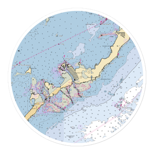 Islamorada Yacht Club (Islamorada, FL) NOAA Chart Sticker