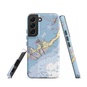 Hog Heaven Sports Bar (Islamorada, FL) NOAA Chart Samsung Phone Case