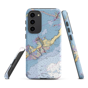 IslaMarina (Islamorada, FL) NOAA Chart Samsung Phone Case