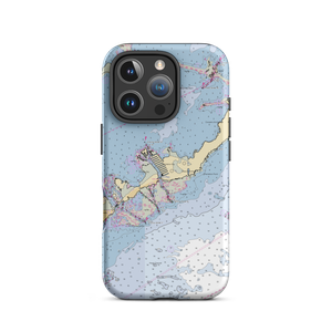 IslaMarina (Islamorada, FL) NOAA Chart  Tough iPhone Case