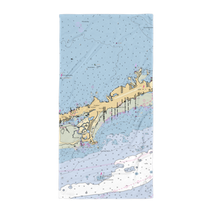 Kingsail Resort Motel Marina (Marathon Shores, FL) NOAA Chart Towel